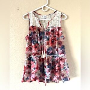 CUPIO sleeveless top.